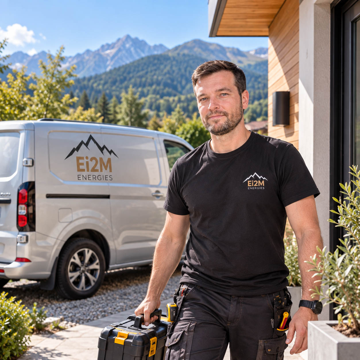 Maxime Pringuet, frigoriste et gérant de EI2M Energies