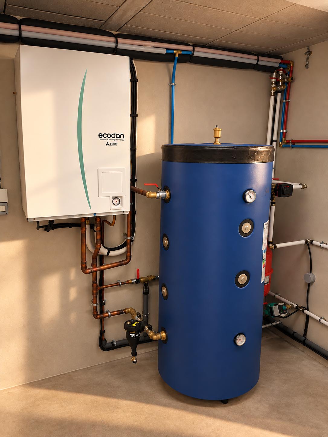 Réalisation de pompe à chaleur EI2M Energies